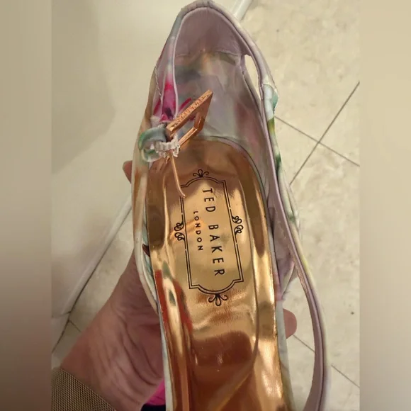 Ted Baker Multicolor Floral Heels called “Hanging Gardens” - Picture 11 of 11